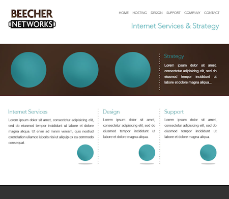 Beecher Networks Website