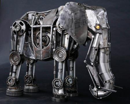 Mechanical Elephant, by Andrew Chase