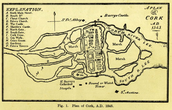 Cork in 1545