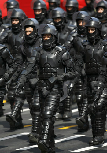 Peruvian Riot Police