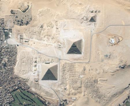 Pyramids Satellite Image